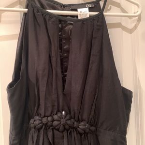 Black cocktail dress